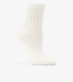 1 Pack Cable Knit Anklet Socks*Cole Haan Cheap