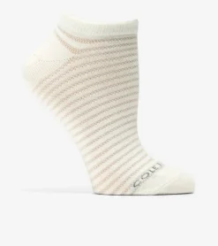 3 Pack Textured Stripe Supersoft Low Cut Socks*Cole Haan Shop