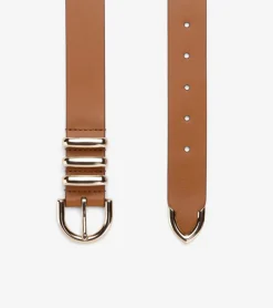 Beveled Edge Modern 3PC Belt Set*Cole Haan Clearance