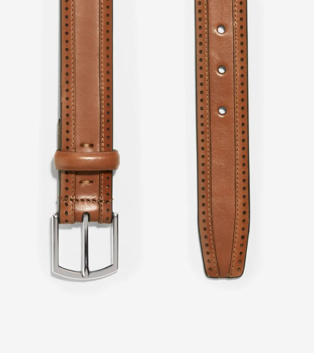 Dawson 32mm Perforated Belt*Cole Haan Best Sale
