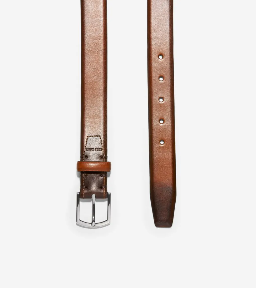 Lewis 32mm Burnished Leather Belt*Cole Haan Flash Sale