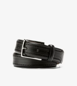 Men's Brogued Belt*Cole Haan Flash Sale