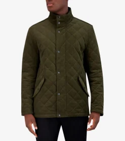 Men's Diamond-Quilted Corduroy Jacket*Cole Haan Outlet