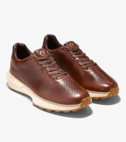 Men's GrandPr&oslash; Ashland Laser Perforated Sneakers*Cole Haan Online