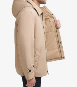 Men's Hooded Rain Jacket*Cole Haan Sale