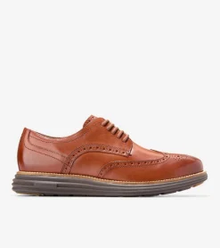 Men's &Oslash;riginalGrand Remastered Wingtip Oxfords*Cole Haan Best Sale