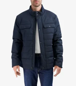 Men's Quilted Rain Jacket*Cole Haan Hot