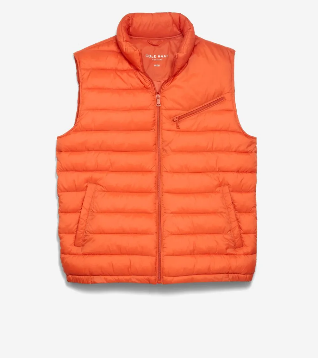 Men's Quilted Vest*Cole Haan New