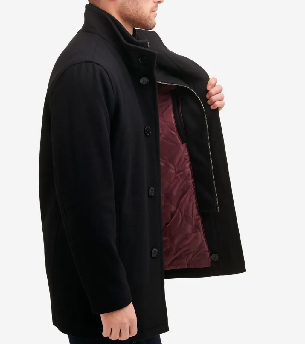 Men's 34" Classic Stand Car Coat*Cole Haan Store