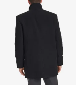 Men's Stand Collar Car Coat*Cole Haan Discount