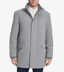 Men's Stand Collar Car Coat*Cole Haan Outlet