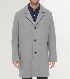 Men's Stretch Wool Top Coat*Cole Haan Clearance