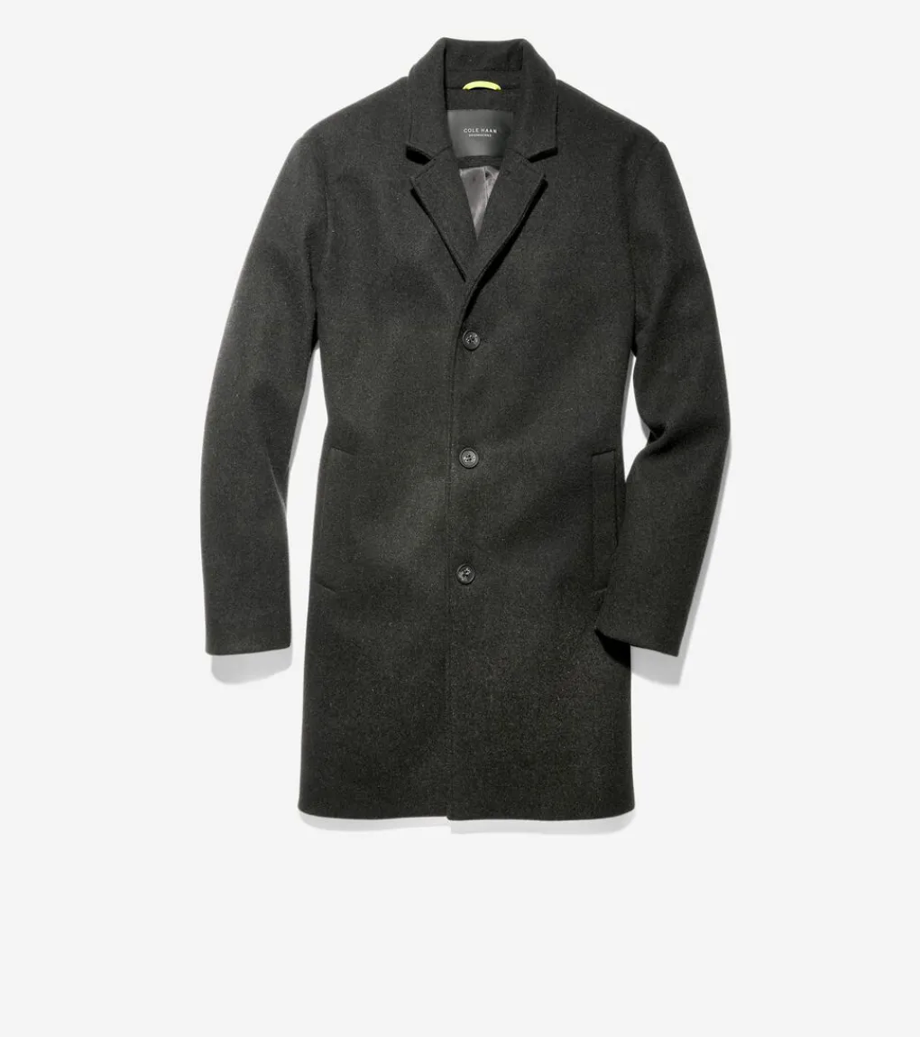 Men's Stretch Wool Top Coat*Cole Haan Best