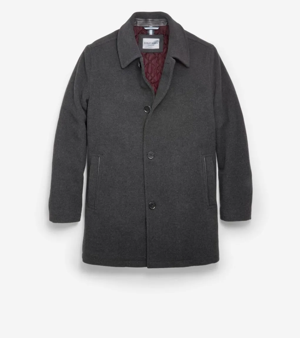 Men's Wool Car Coat*Cole Haan Best