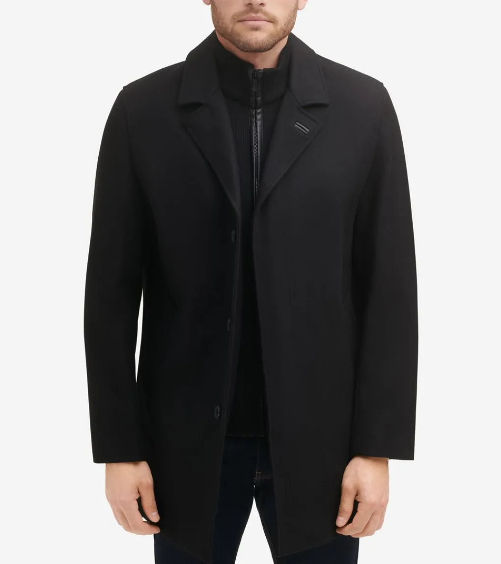 Men's Wool-Blend Car Coat*Cole Haan Clearance