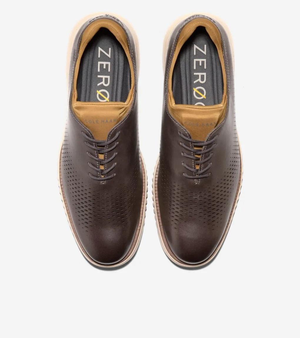 Men's 2.ZERØGRAND Laser Wingtip Oxfords*Cole Haan Flash Sale