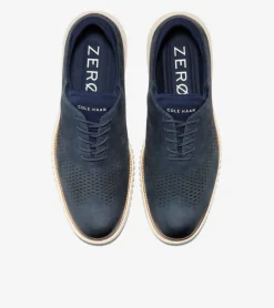 Men's 2.ZERØGRAND Laser Wingtip Oxfords*Cole Haan Sale