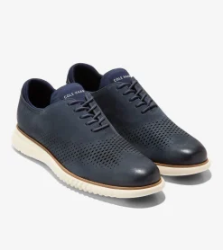 Men's 2.ZERØGRAND Laser Wingtip Oxfords*Cole Haan Sale