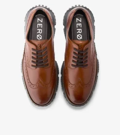 Men's 4.ZER&Oslash;GRAND Wingtip Winter Oxfords*Cole Haan Fashion