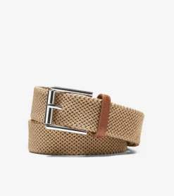 35MM Tubular Stretch Cord Belt*Cole Haan Best Sale