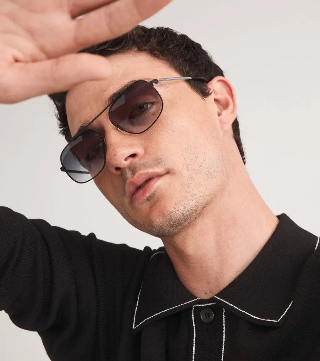 Square Navigator Sunglasses*Cole Haan New