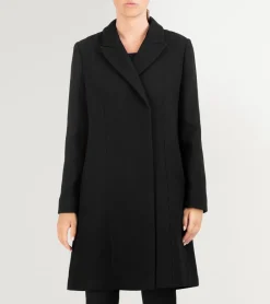 Women's Asymmetrical Peak Lapel Coat*Cole Haan Best Sale