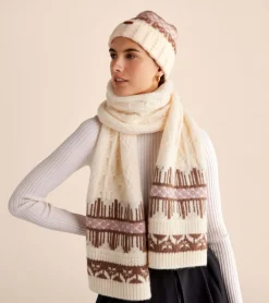 Women's Fair Isle Cuff Hat*Cole Haan Discount