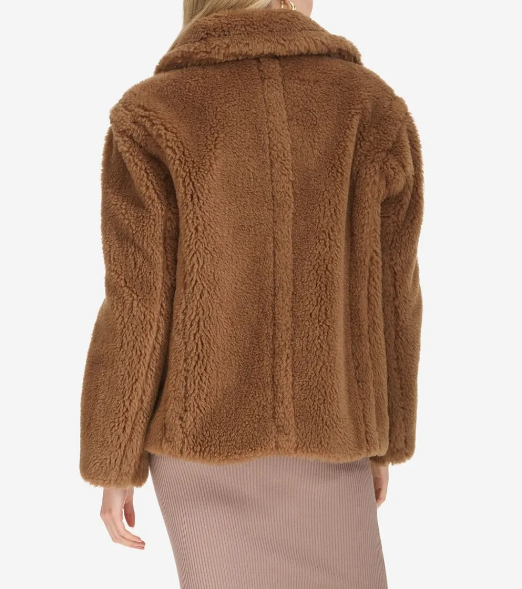 Women's Faux Fur Teddy Jacket*Cole Haan Sale