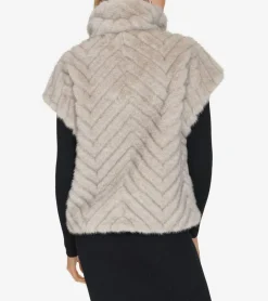Women's Faux Fur Vest*Cole Haan Store