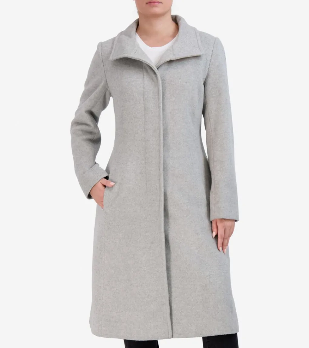 Women's Flared Dress Coat*Cole Haan New