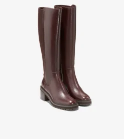 Women's Gema Tall Waterproof Lug Boots*Cole Haan Cheap