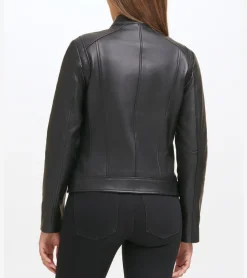 Women's Lambskin Leather Jacket*Cole Haan Best Sale