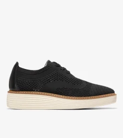 Women's &Oslash;riginalGrand Stitchlite&trade; Platform Wingtip Oxfords*Cole Haan Online