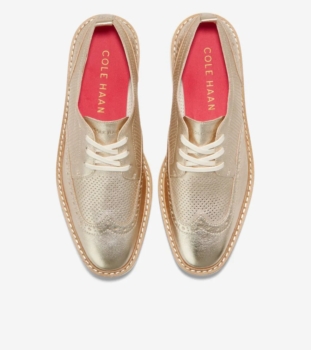 Women's ØriginalGrand Platform Wingtip Oxfords*Cole Haan Flash Sale