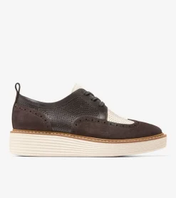Women's &Oslash;riginalGrand Platform Wingtip Oxfords*Cole Haan Outlet