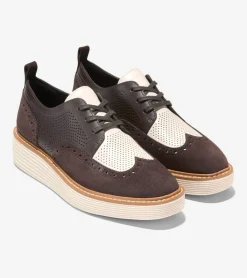 Women's ØriginalGrand Platform Wingtip Oxfords*Cole Haan Outlet