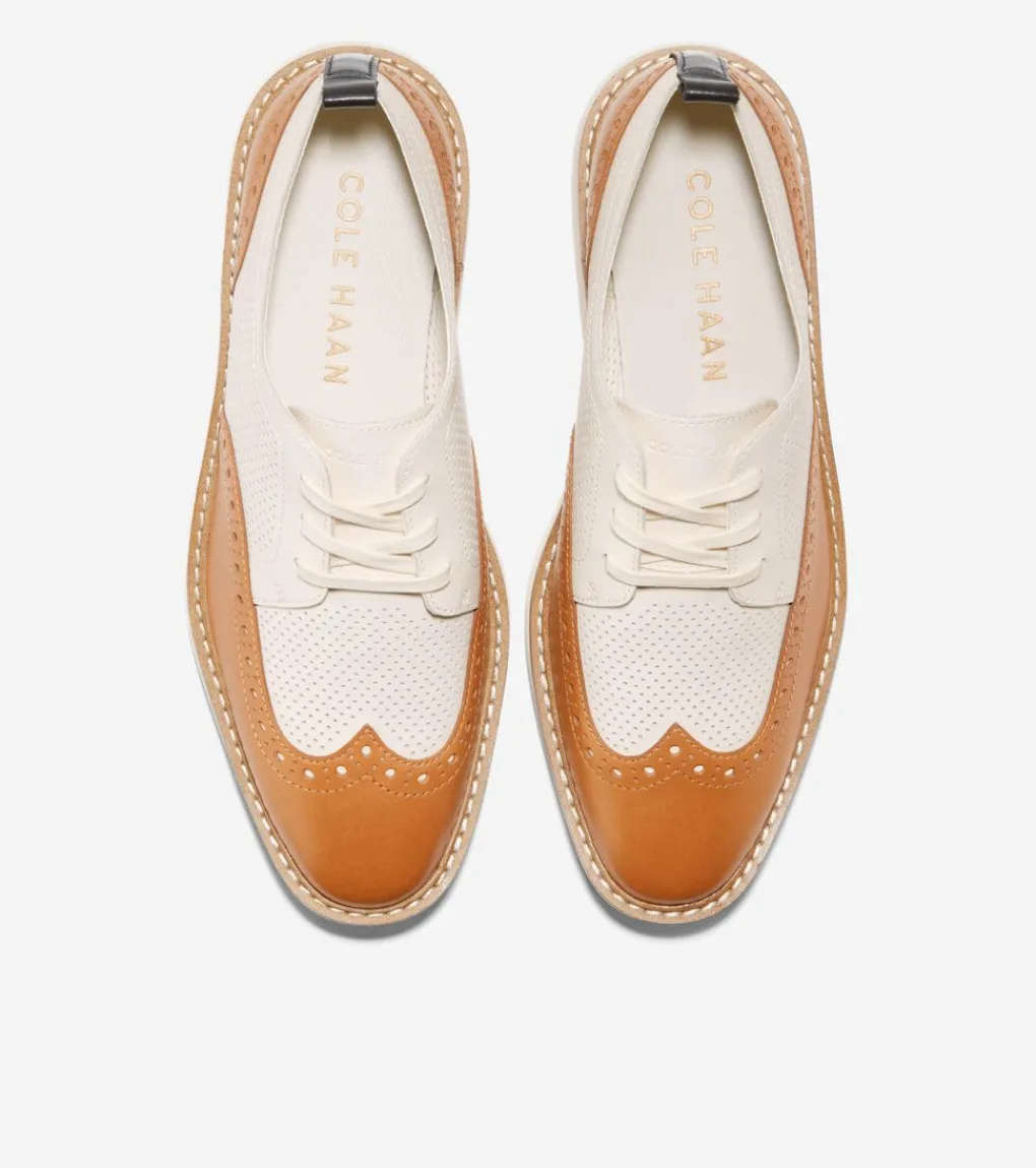 Women's ØriginalGrand Platform Wingtip Oxfords*Cole Haan Cheap