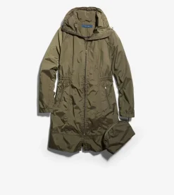 Women's Packable Travel Rain Jacket*Cole Haan Fashion