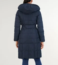 Women's 40" Signature Hooded Taffeta Down Coat*Cole Haan Best