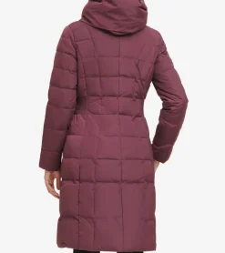 Women's 40" Taffeta Down Hooded Coat*Cole Haan Outlet