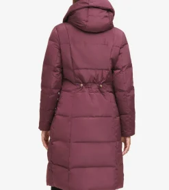 Women's Signature Asymmetrical Collar Convertible Coat 40in*Cole Haan Fashion