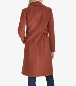 Women's Slick Wool Coat*Cole Haan Sale