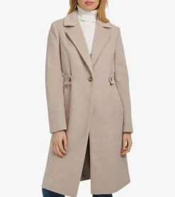 Women's Slick Wool Coat*Cole Haan Hot