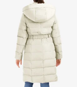 Women's Taffeta Down Belted Coat*Cole Haan Fashion