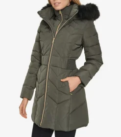 Women's Taffeta Down Coat*Cole Haan Best Sale