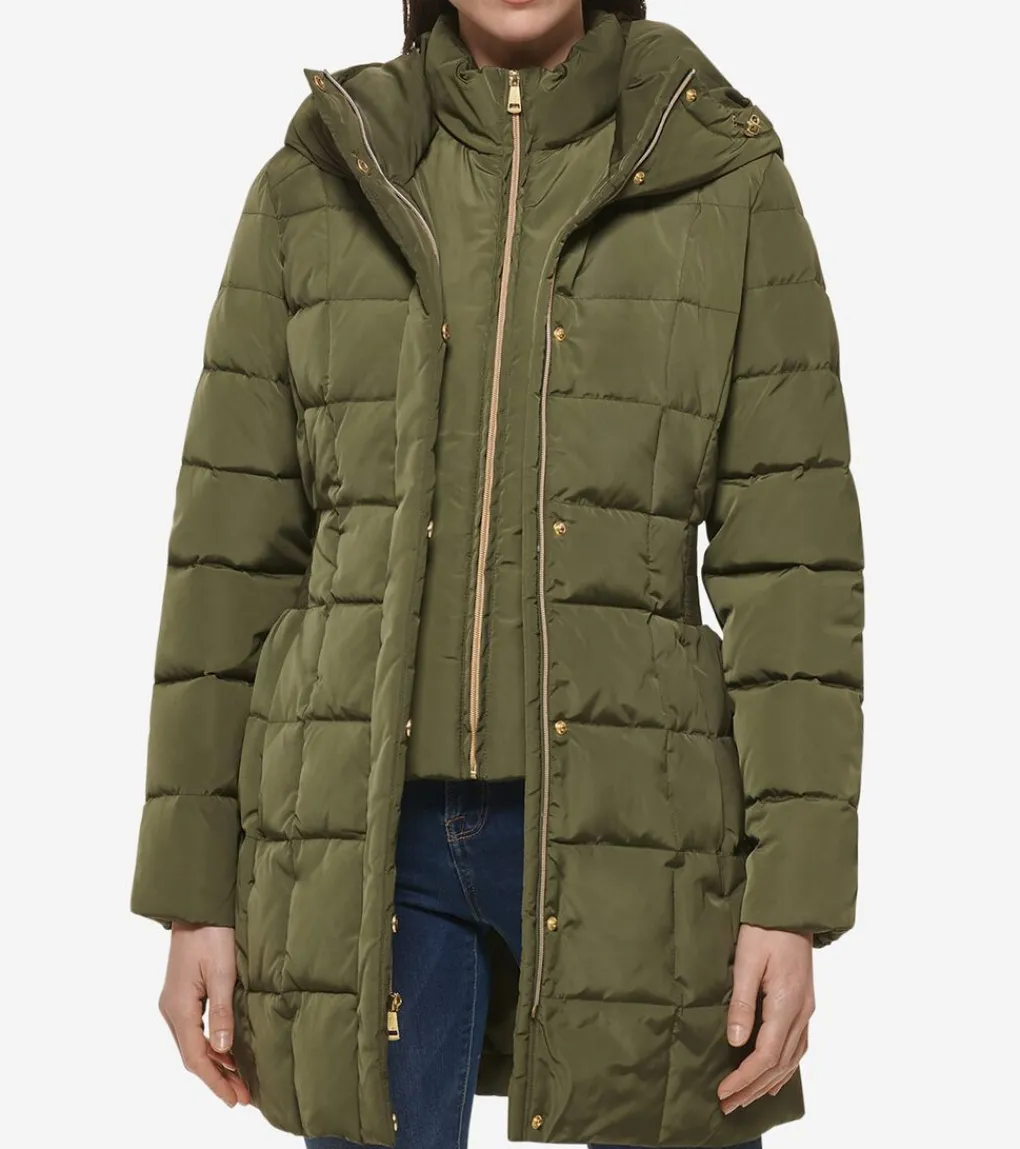 Women's Taffeta Down-Blend Coat*Cole Haan Fashion