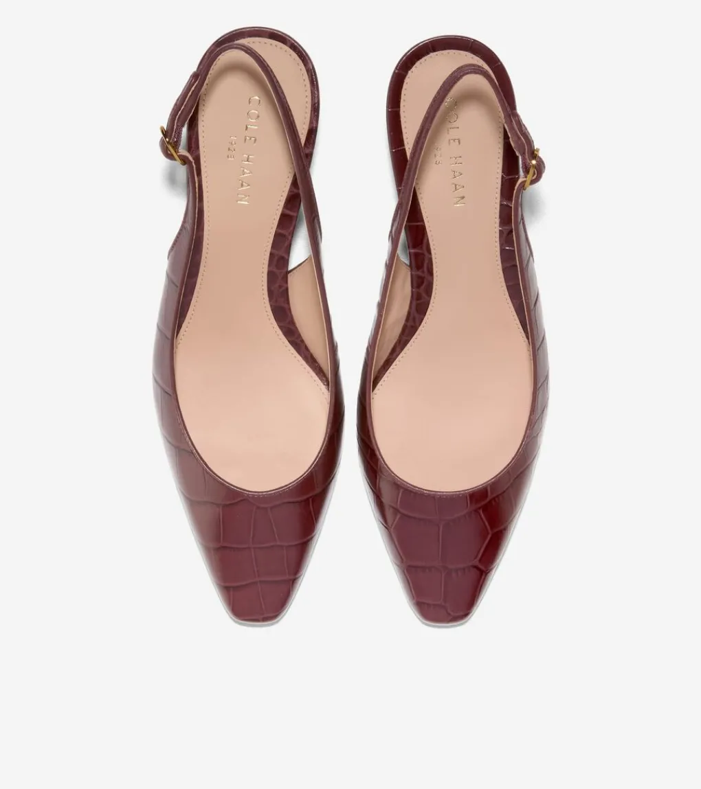 Women's Tayla Kitten Heel Slingback Pumps 45MM*Cole Haan Clearance