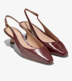 Women's Tayla Kitten Heel Slingback Pumps 45MM*Cole Haan Clearance