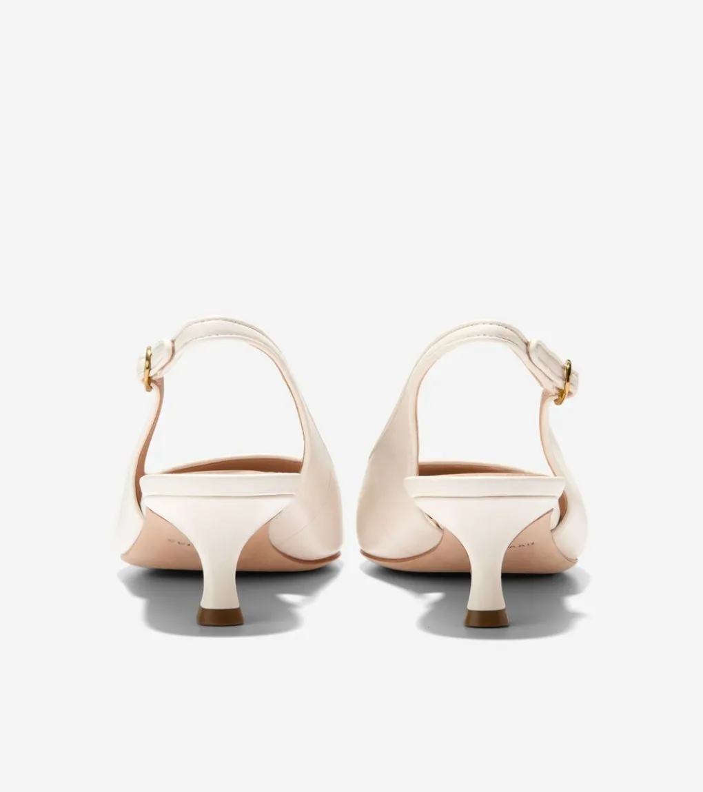 Women's Tayla Kitten Heel Slingback Pumps 45MM*Cole Haan Best Sale