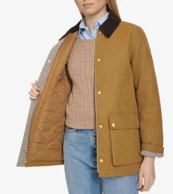 Women's Waxed Cotton Hunter Jacket*Cole Haan Cheap